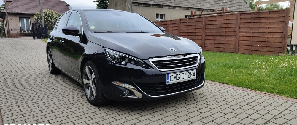 Peugeot 308 cena 42900 przebieg: 168000, rok produkcji 2015 z Mogilno małe 436